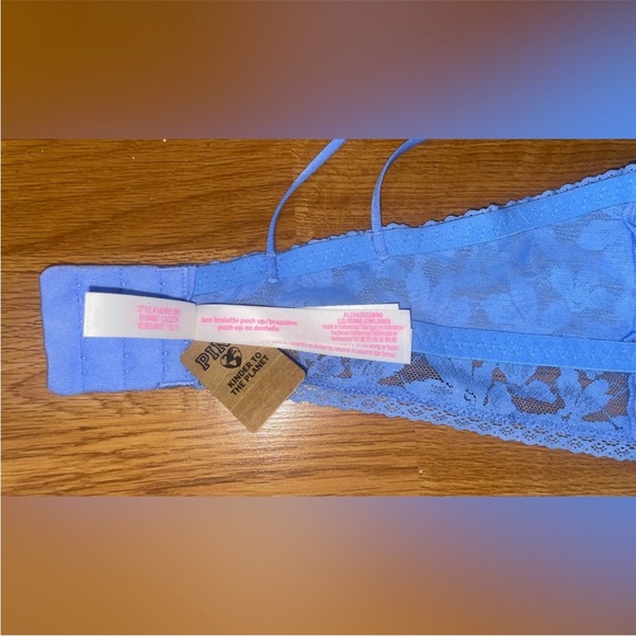 NWT Victoria secret lace wired push up bralette size XL - Picture 9 of 9